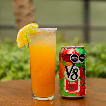 SANGRITA V8<sup>®</sup> AL ESTILO SURESTE MEXICANO